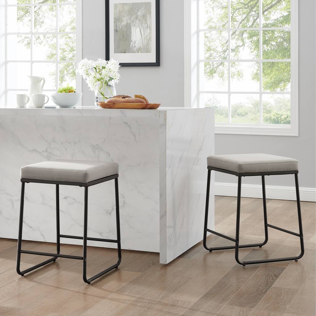 Beckett 2Pc Counter Stool Set - 16 "W x 18.5 "D x 24 "H
