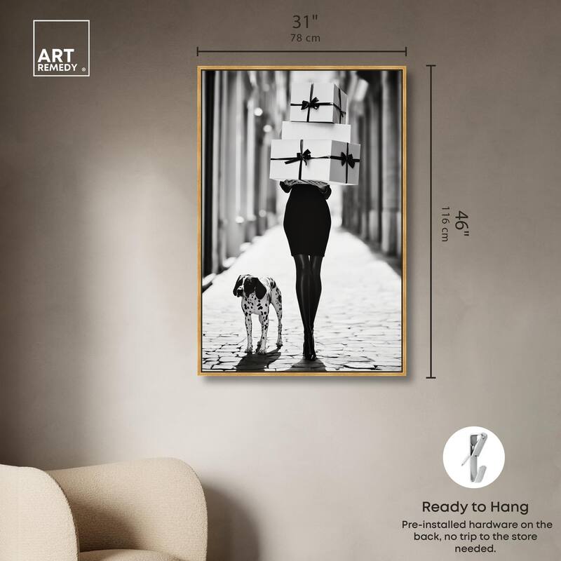 City Dalmatian II Canvas by Art Remedy