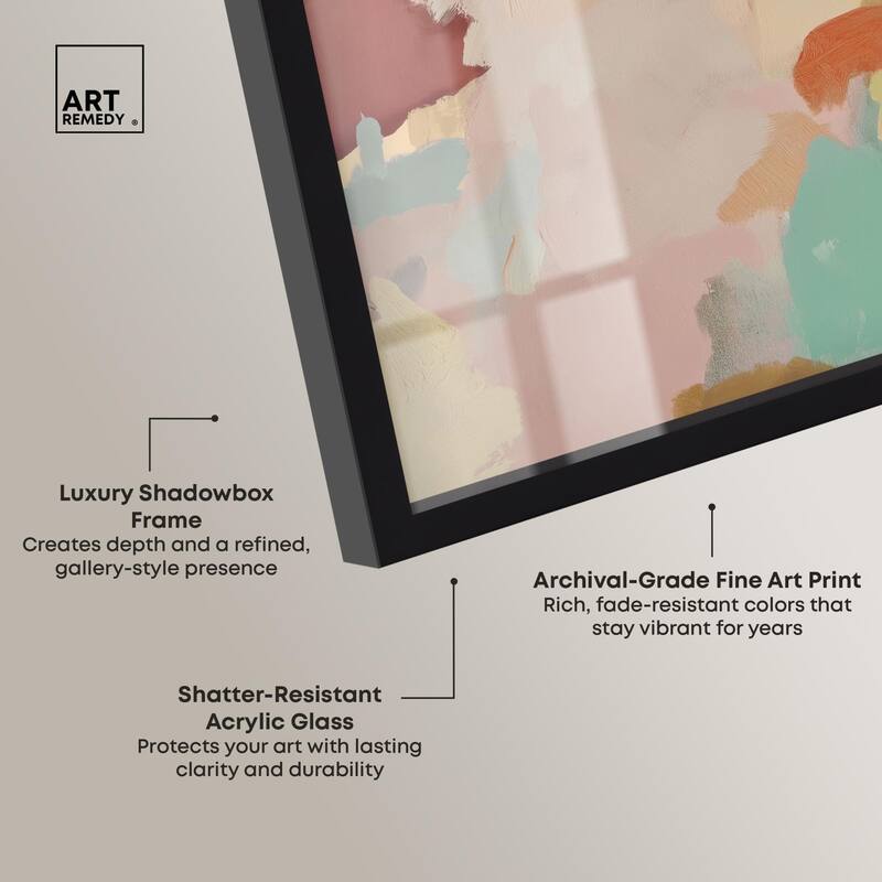 Brushed Beauty IV Shadowbox by Art Remedy