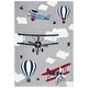 preview thumbnail 26 of 29, SAFAVIEH Carousel Kids Rudolfina Airplane Rug