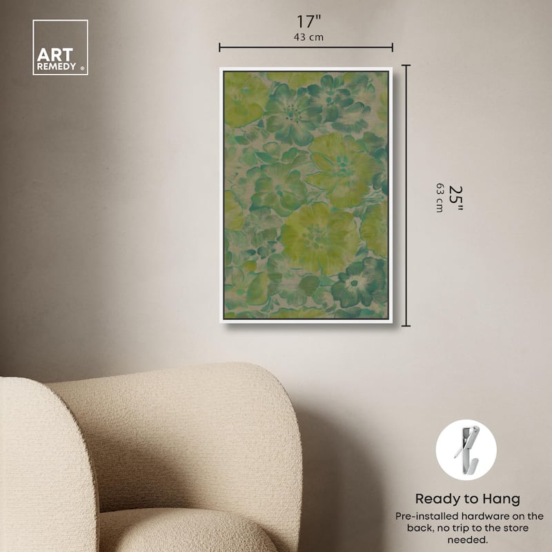 Verdigris Vista Canvas by Art Remedy