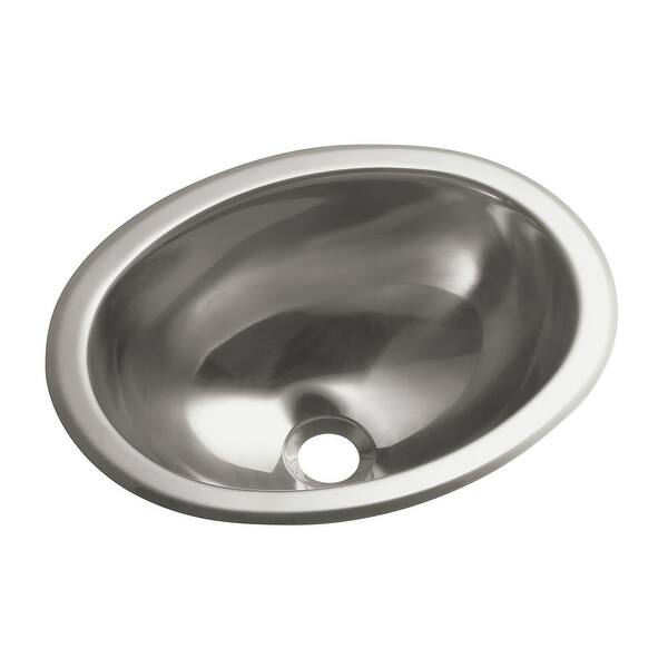 Shop Sterling 11811 0 13 1 4 Oval Stainless Steel Drop In Or Undermount Stainless Steel Overstock 13147775