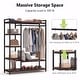 preview thumbnail 27 of 27, Free -Standing Closet Organizer Storage Shelves and Hanging Bar