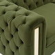 preview thumbnail 22 of 32, Keyser Modern Glam Tufted Velvet 3 Seater Sofa by Christopher Knight Home - 83.75" L x 34.50" W x 27.25" H