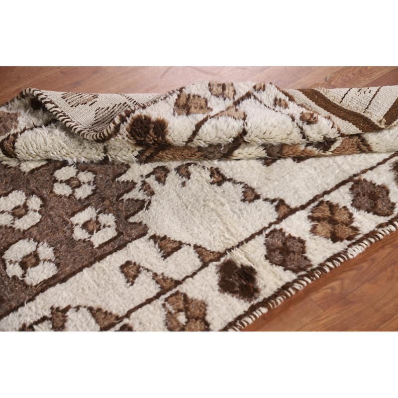 Anatolian Runner Rug Hand-knotted Oriental Wool Carpet - 3'5"x 11'5"
