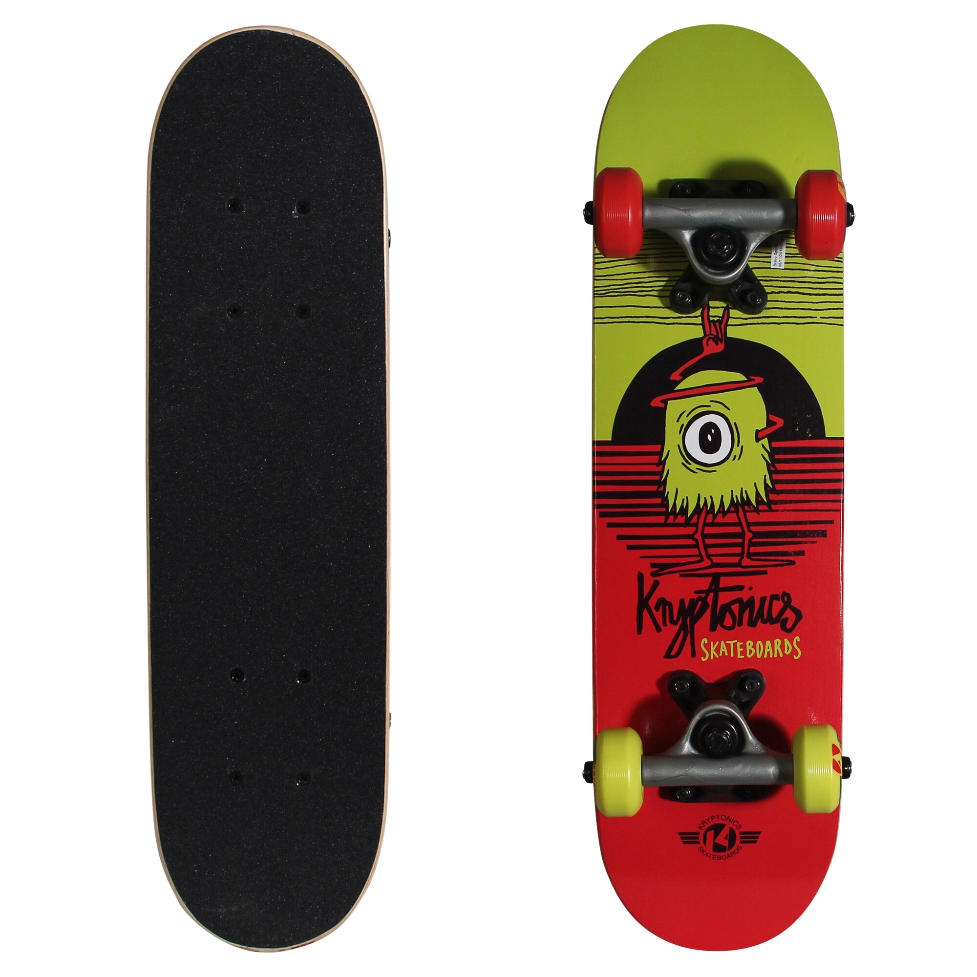 Skateboard Kryptonics, 31 pouces par 7,5 pouces CONPLETE