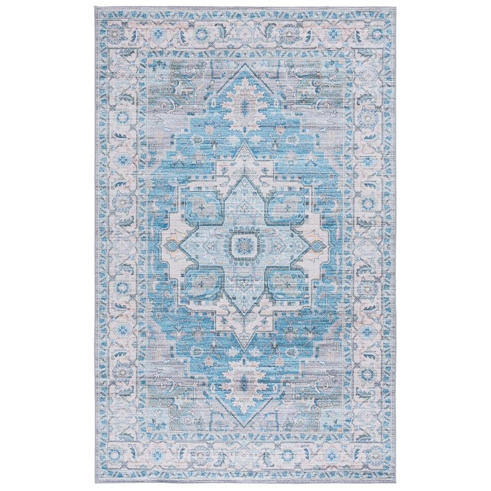 SAFAVIEH Tucson Ava Machine Washable Slip Resistant Shabby Chic