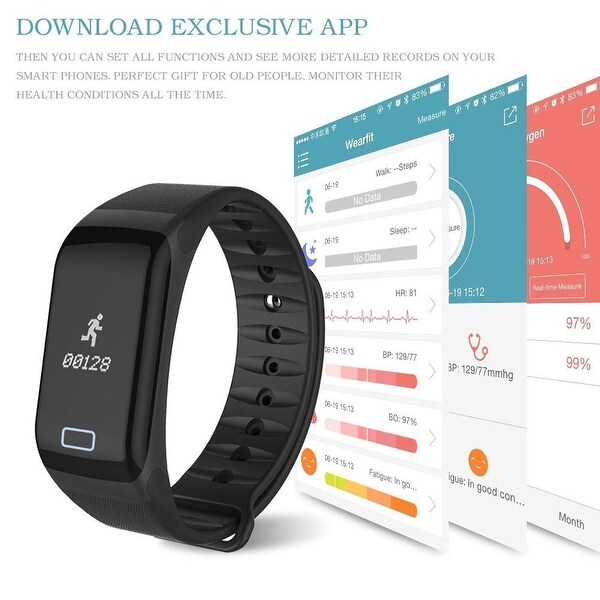 agptek waterproof fitness tracker