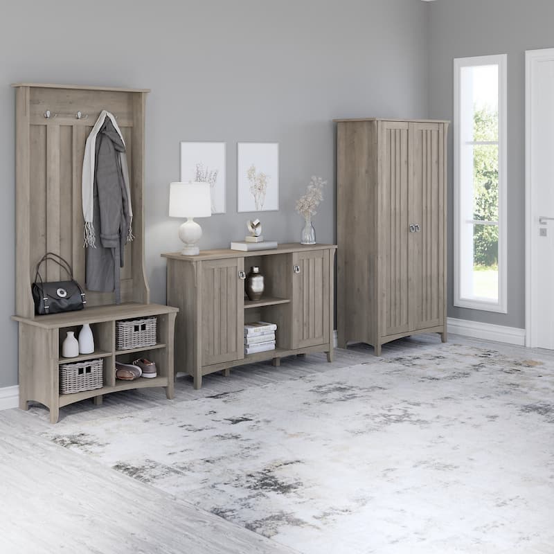 Salinas Tall Storage Cabinet with Doors by Bush Furniture