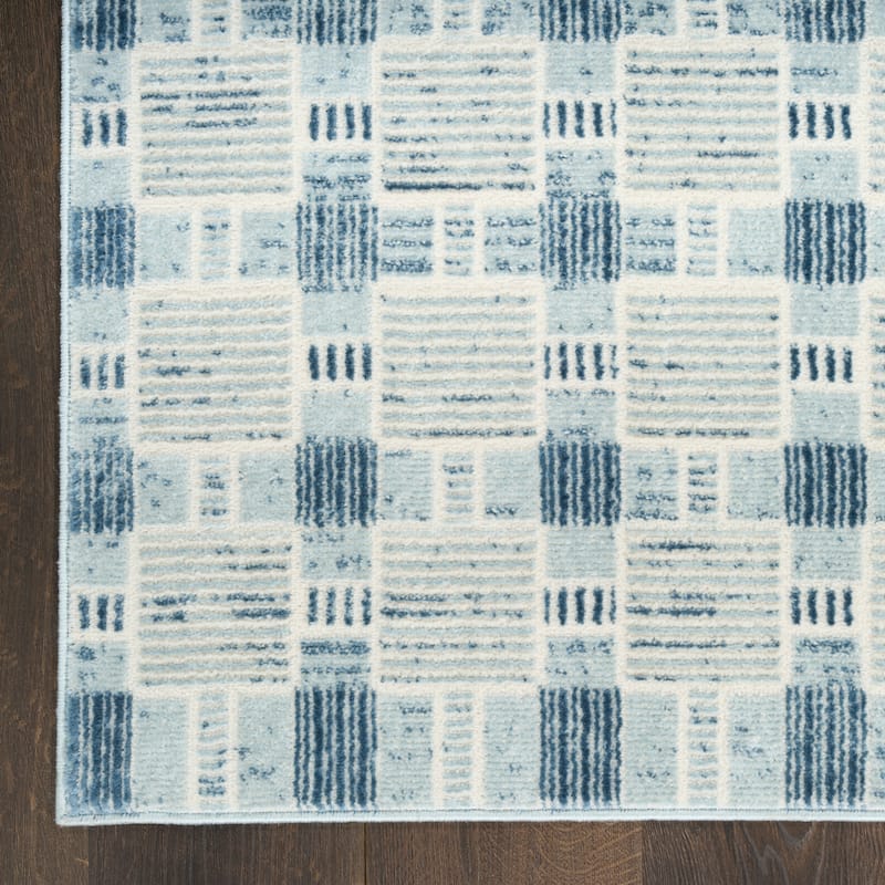 Nourison Nordic Indoor only Geometric Area Rug