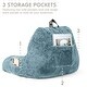 preview thumbnail 15 of 53, Empyrean Furs Reading Pillows for Sitting in Bed Adult & Kids, Sit Up Back Support Pillow for Bed Rest