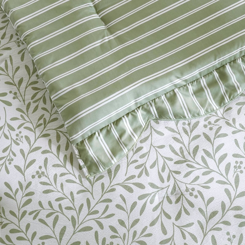 Madison Park Darcy 5 Piece Print Comforter Set