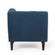 preview thumbnail 9 of 17, Clermont Mid-century Tufted Sectional Sofa by Christopher Knight Home - 114.00" L x 114.00" W x 30.75" H