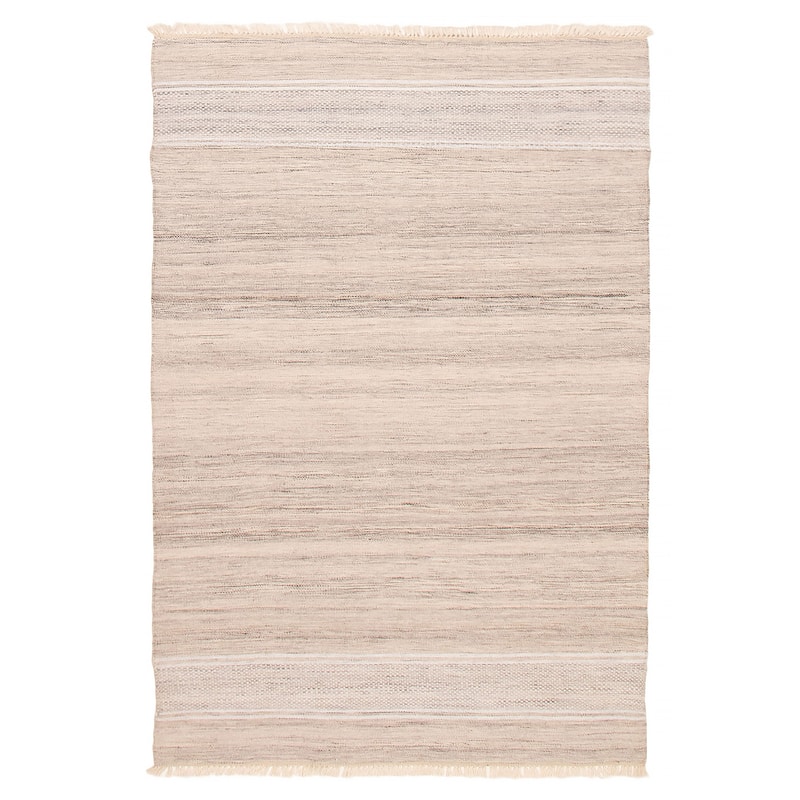 Boho Khaki Kilim 5'2" x 7'11" - 5'2 x 7'11 - Light Khaki - 5'2 x 7'11