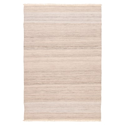 Boho Khaki Kilim 5'2" x 7'11" - 5'2 x 7'11