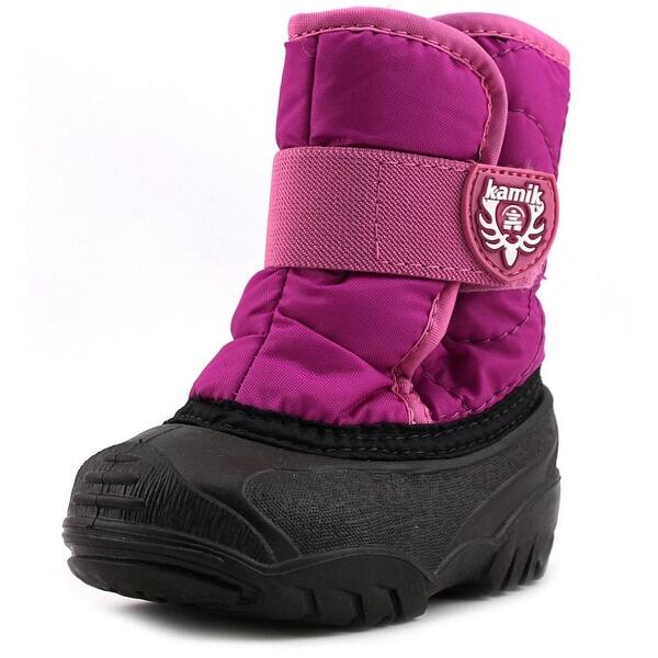 Shop Kamik Snowbug 2 Toddler Round Toe Synthetic Pink Winter Boot
