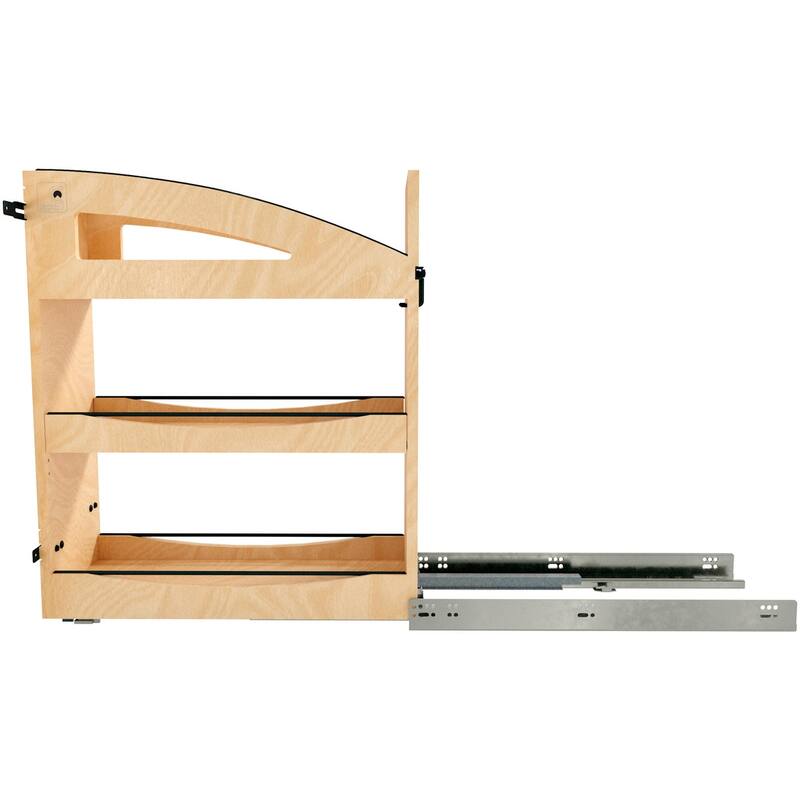 Rev-A-Shelf 448CC-BCSC-8 Craftsman 8-15/16" Wide Solid Maple Kitchen