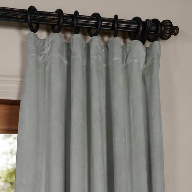 Exclusive Fabrics Signature Velvet Blackout Curtain (1 Panel)