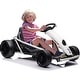 preview thumbnail 13 of 28, 24V Kids Go Kart for Teens, Featuring Dual 300W Motors, 9Ah Large Battery, High-Speed Drifting up to 8MPH with Music and Horn White