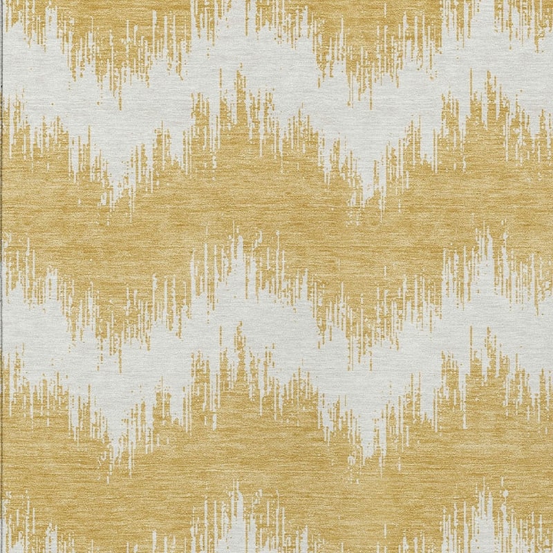 HomeRoots Chevron Transitional Rectangle Outdoor Rug