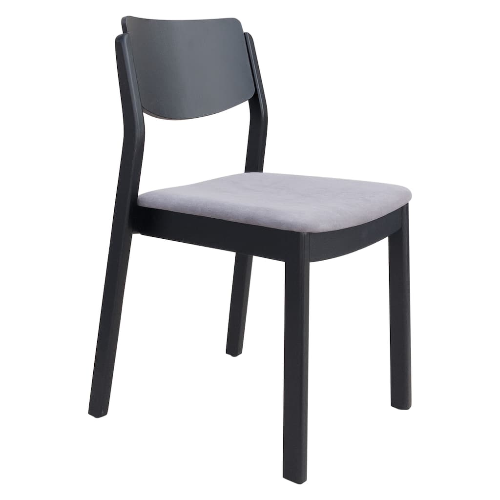 Cold Moon Dining Chair (Set of 2) Gray & Black - 54 x 84
