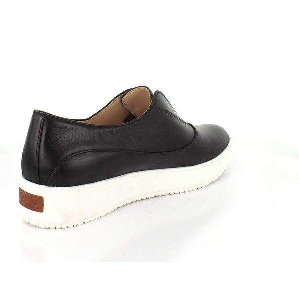 dr scholl's leather slip on sneakers