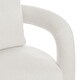 preview thumbnail 24 of 27, NPD Furniture Maisie Faux Shearling Accent Arm Chair