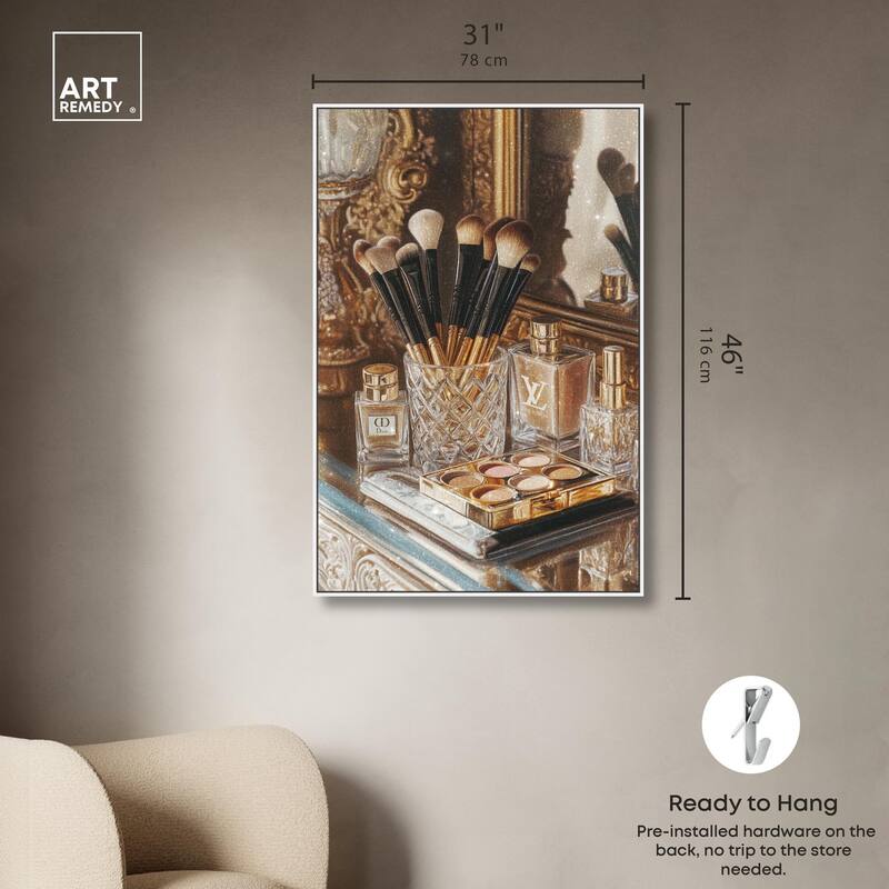 Oranate Makeup Collection Canvas by Art Remedy