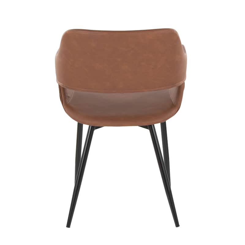 Porch & Den Vallen Dining Chair with Metal Legs (Set of 2)