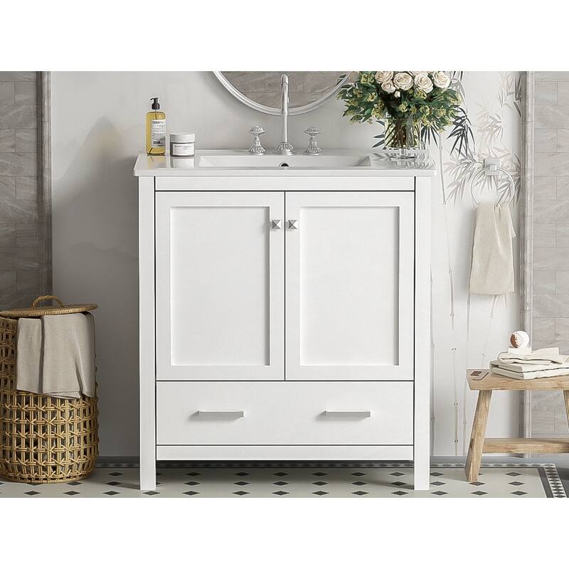 Bathroom Vanity with Single Sink