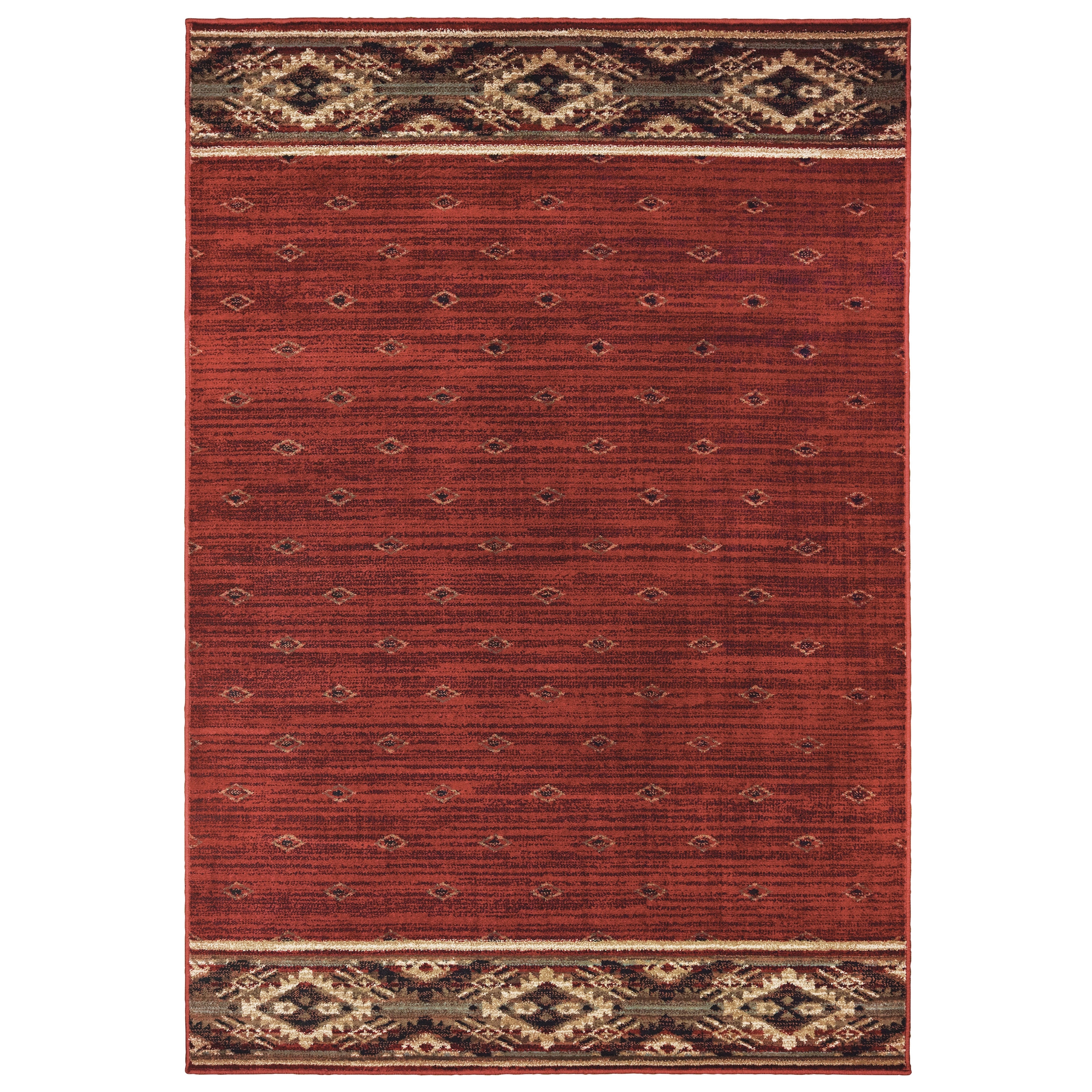 Style Haven Westley Tribal Border Lodge Style Area Rug