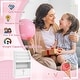 preview thumbnail 4 of 12, Kids Bookcase with 3 Shelves, 1 Storage Compartment and 1 Cabinet