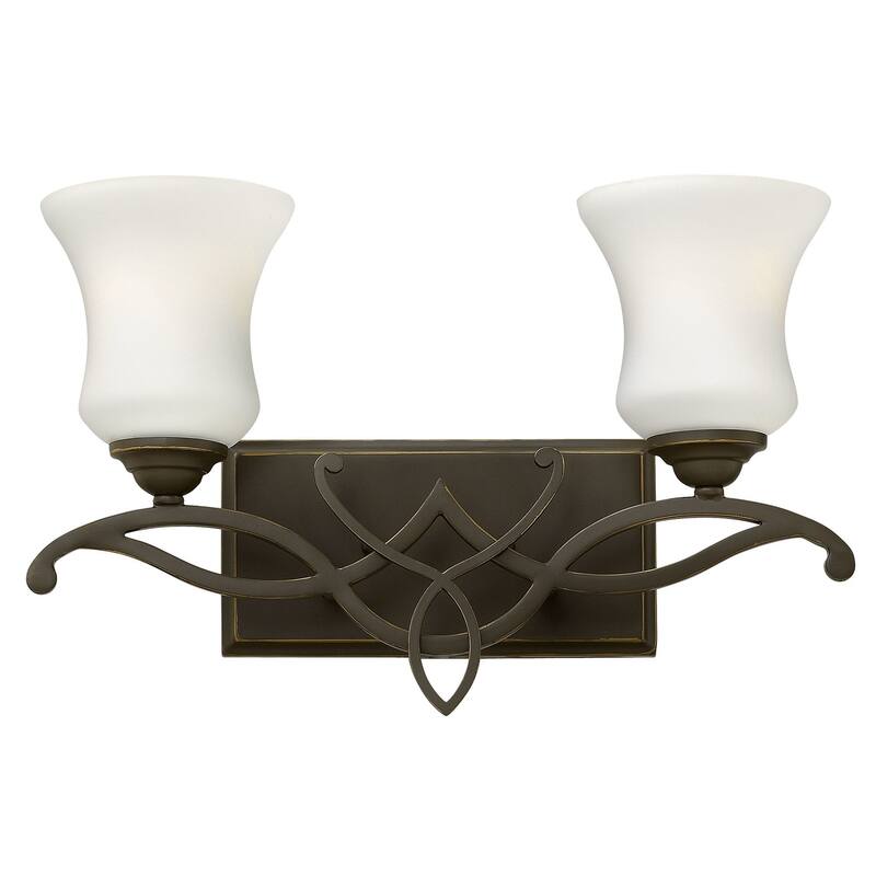 Hinkley Lighting 5002 Brooke 2 Light 16-1/2" Wide Bathroom Vanity