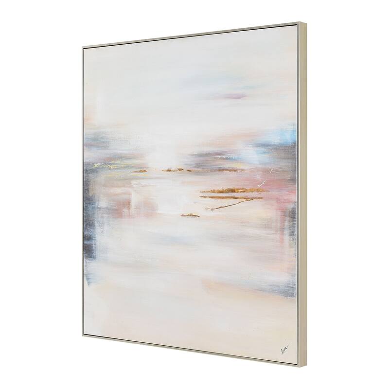 Renwil Carina 42" Wide Canvas Art, Off-white