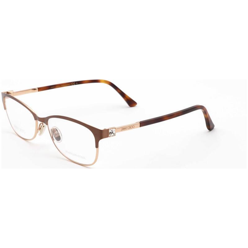 Jimmy Choo Women's 54mm Brown Gold Opticals JC275-0FG4-00