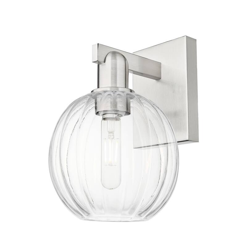 Innovations Lighting Downtown Urban - Preston - 1 Light 7" Globe Shade Wall-mounted Sconce