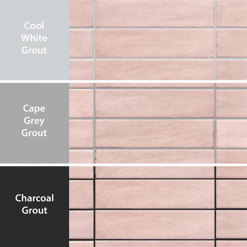 Merola Tile Tribeca Studio Tea Rose 2-3/8" x 9-5/8" Porcelain Wall Tile