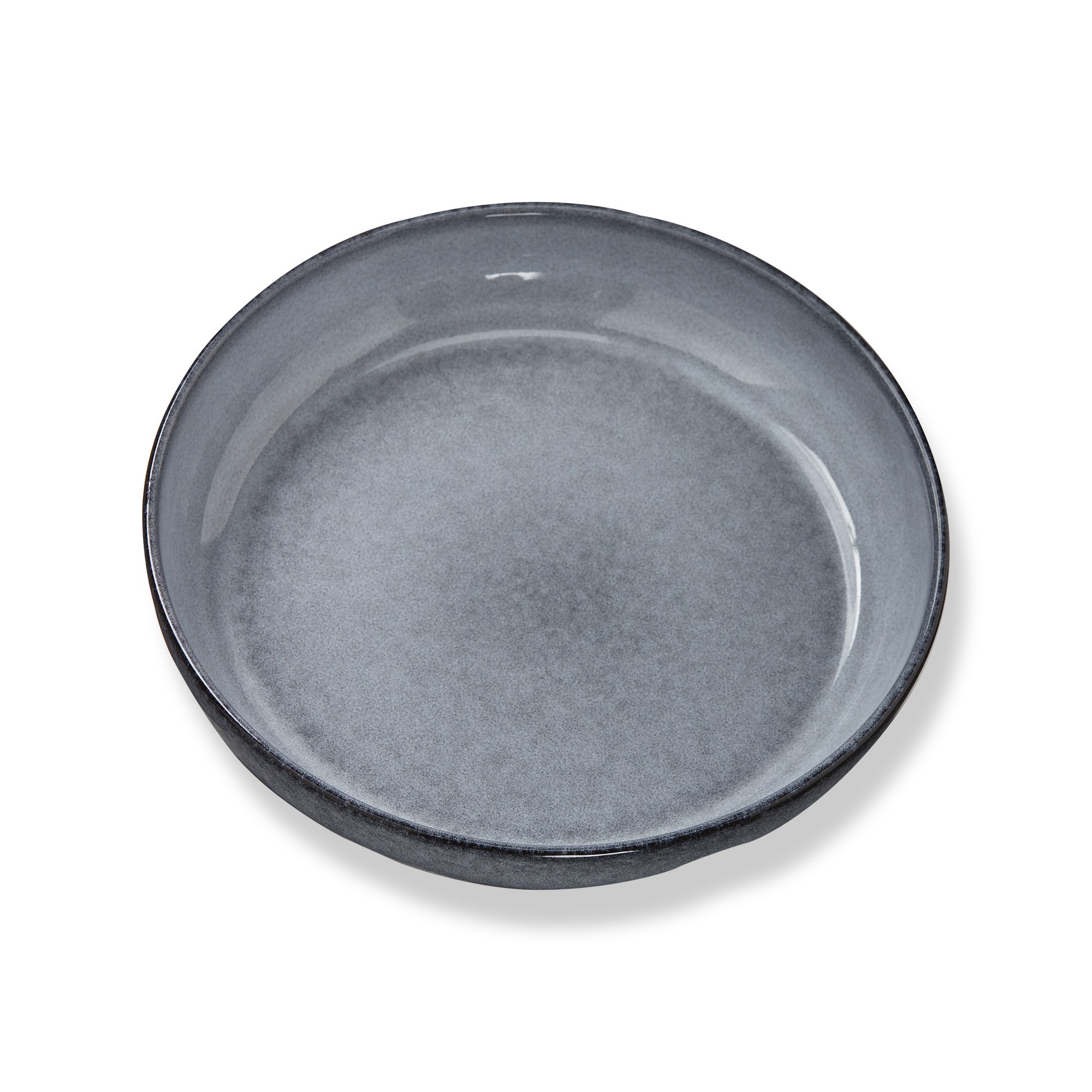 Logan Dinner Serving Bowl Stoneware Dishwasher Safe Light Blue, 9 inch, 41 oz, Set 4