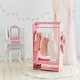 preview thumbnail 5 of 10, Fantasy Fields Polka Dot Prints Bella Wooden Open Armoire - 31.38"W x 10.38"L x 40.25"H