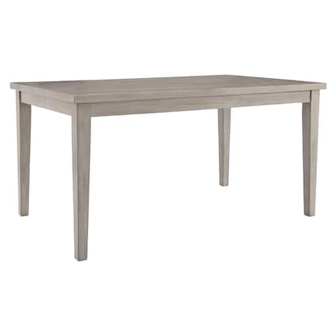 Parallen Gray Rectangular Dining Table