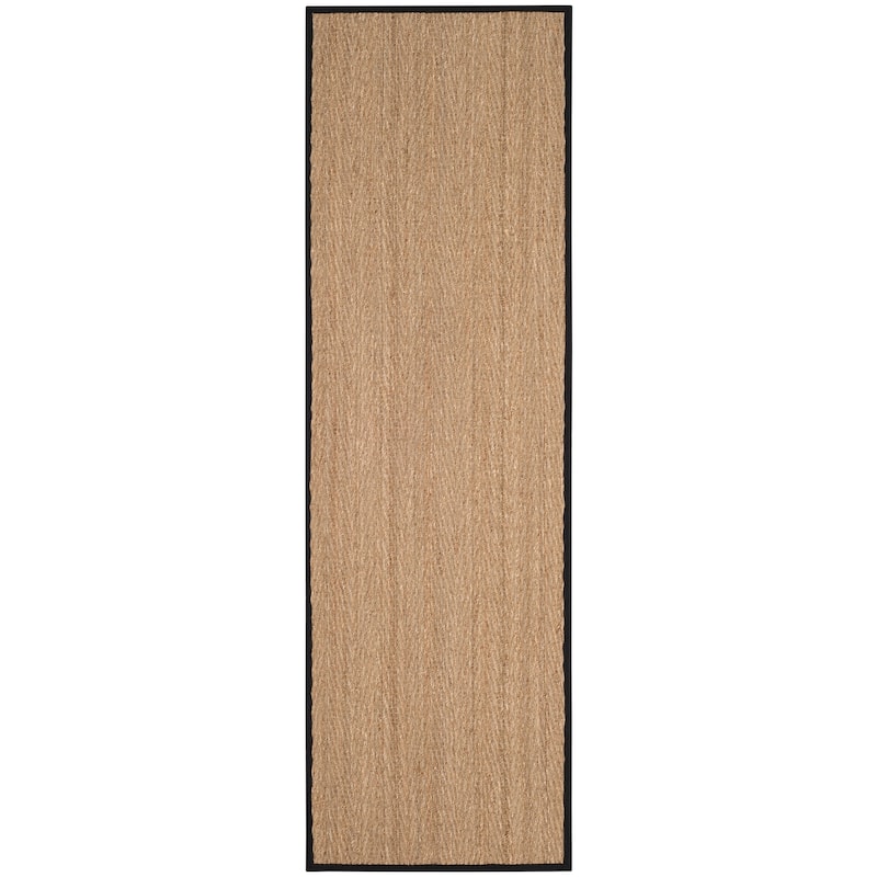 SAFAVIEH Natural Fiber Oceana Herringbone Seagrass Rug