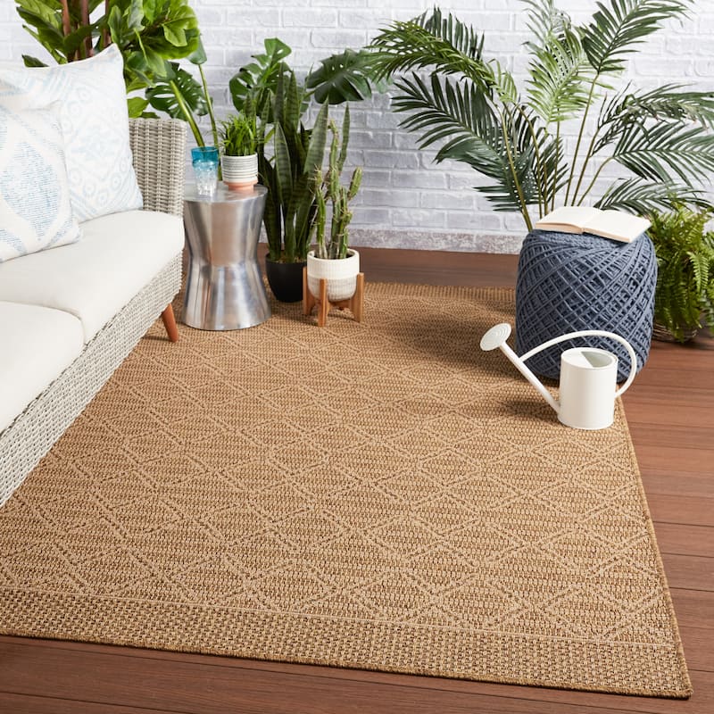 Motu Indoor/ Outdoor Trellis Area Rug