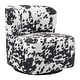 preview thumbnail 16 of 51, Lucia Swivel Chair Cow