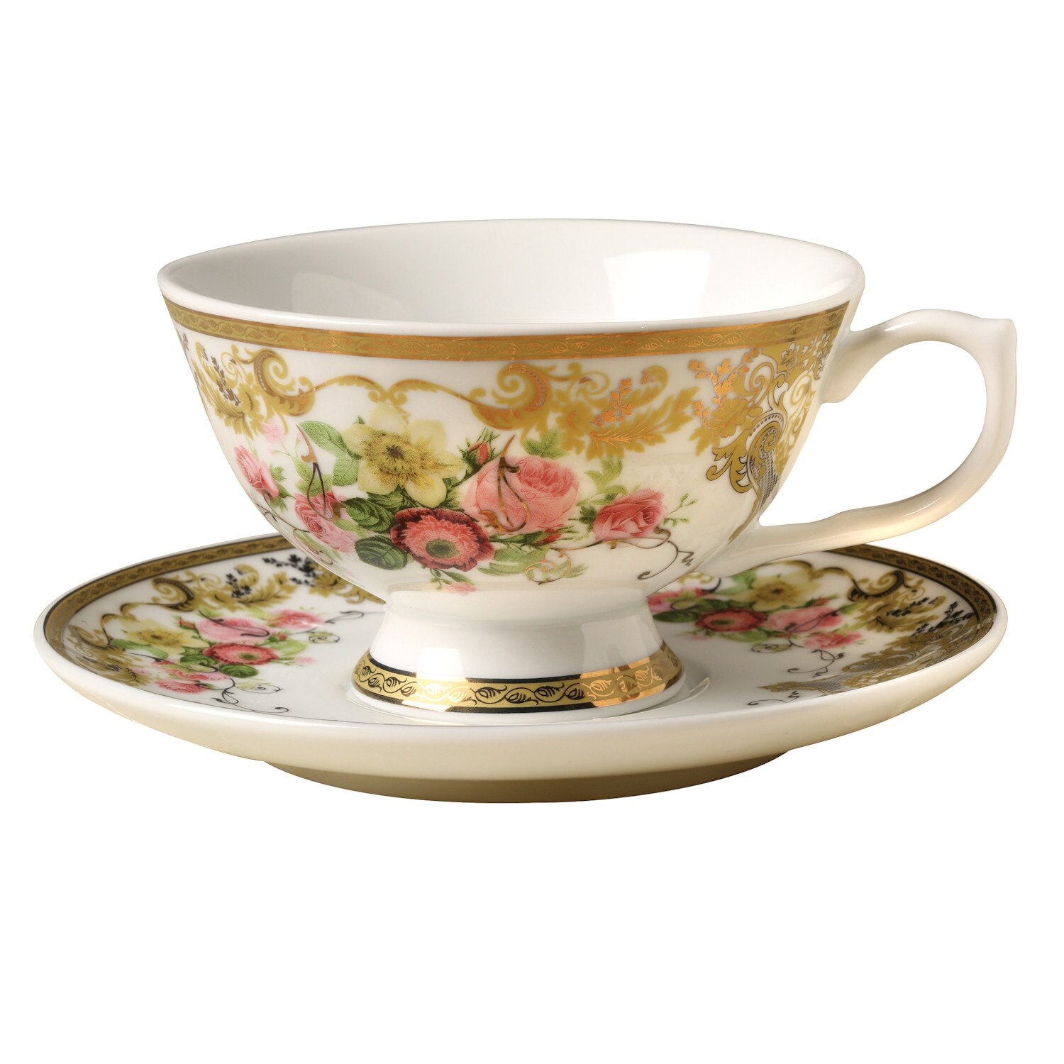 Shop Victorian Trading Fly In My Teacup Tea Set Floral Porcelain