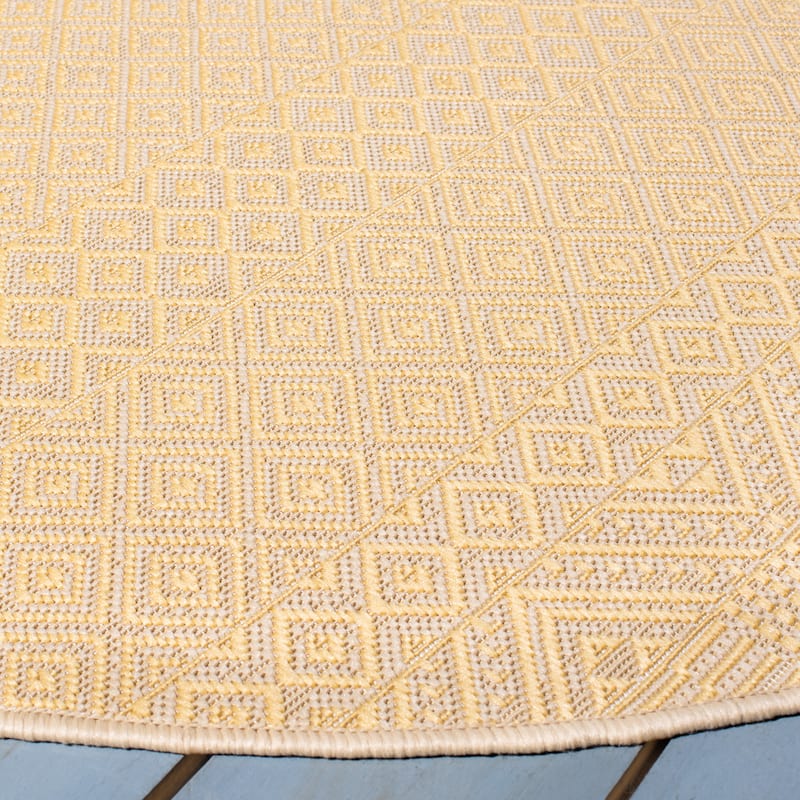 SAFAVIEH Courtyard Velia Indoor/ Outdoor Waterproof Patio Backyard Rug