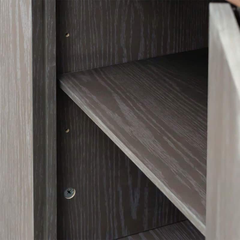 Farmhouse End Table with Charging Station