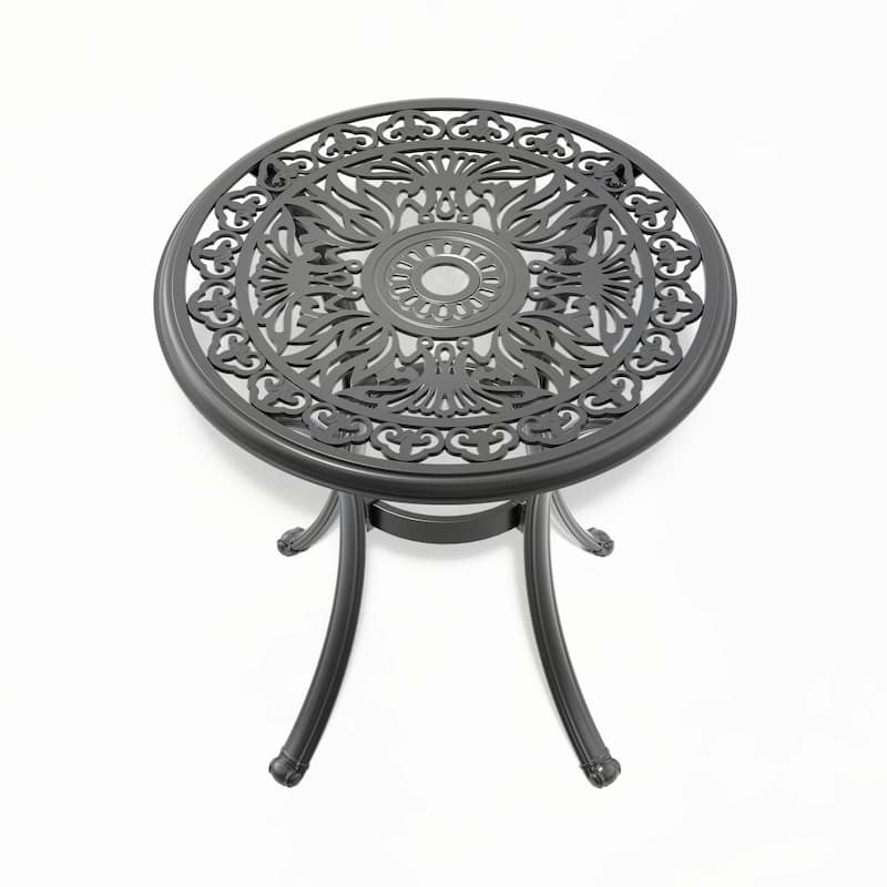 Cast Aluminum Patio Dining Table