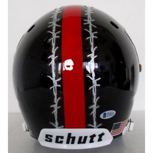 Shop Bill Goldberg Signed The Longest Yard Mean Machine Fs Replica Helmet Battle Bas Overstock 17308747