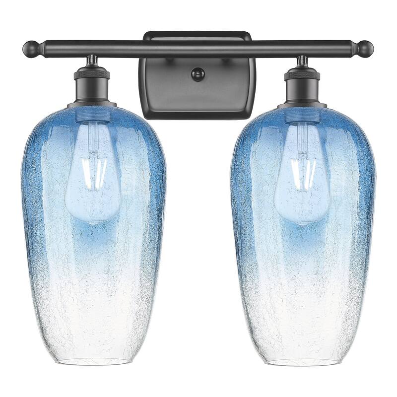 Innovations Lighting Endless Possibilities Ballston - Brookhaven Flute - 2 Light 17" Bath Vanity Light