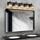 preview thumbnail 125 of 182, 2/3/4-Light Modern Bathroom Crystal Vanity Light Wall Sconces